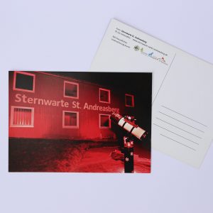 Postkarte "Sternwarte Sankt Andreasberg"
